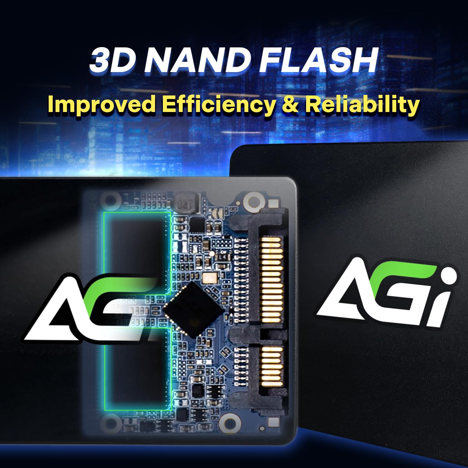 Amazon | AGI AI238 512GB 2.5inch SATA III SSD 300TB SATA2.5インチ